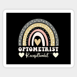 Optometry Healthcare Medical Receptionist Magnet